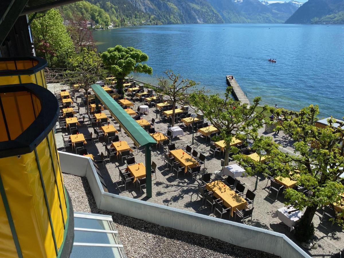 Seegasthof Hois'N Wirt - Hotel Mit Wellnessbereich Gmunden Ngoại thất bức ảnh