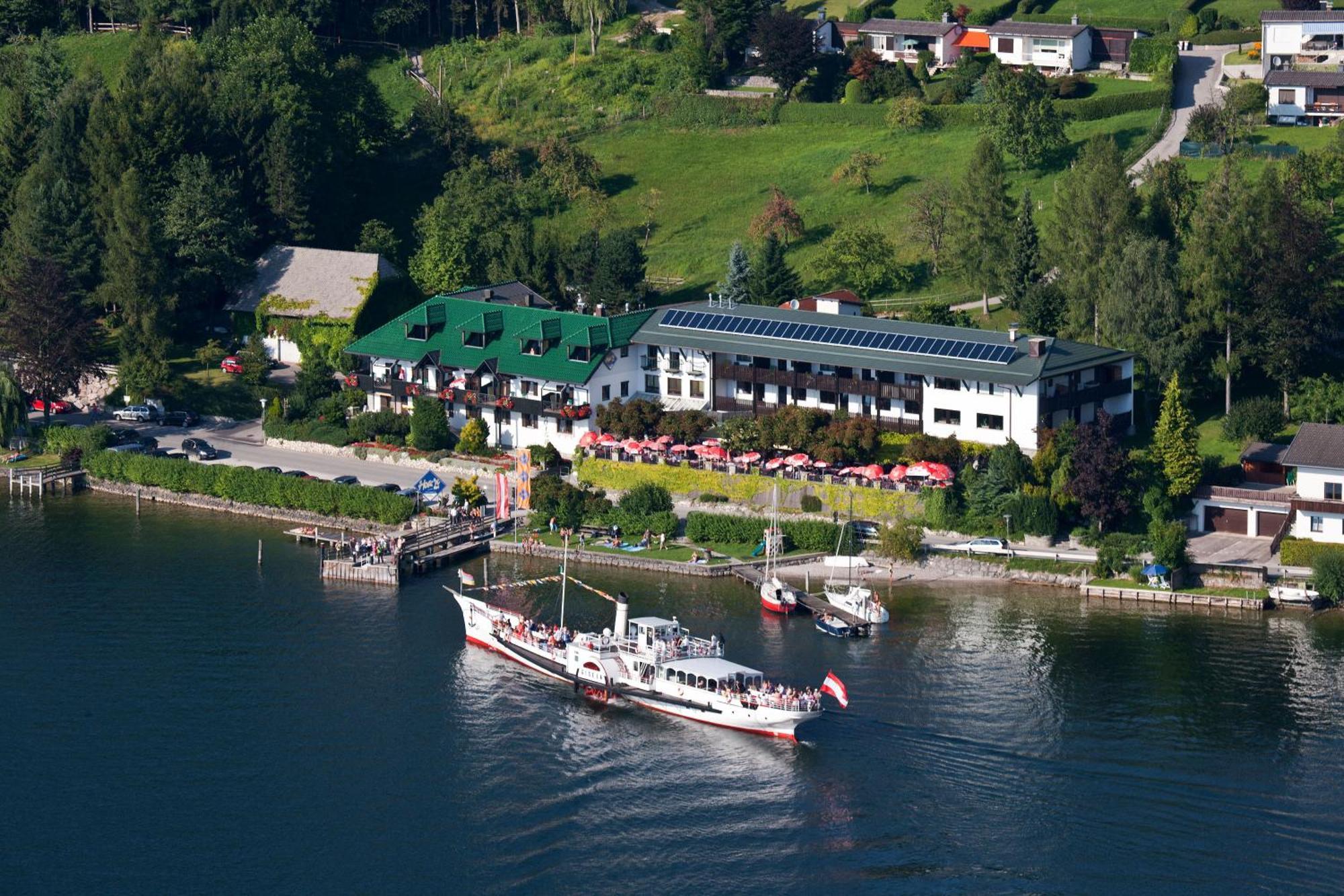 Seegasthof Hois'N Wirt - Hotel Mit Wellnessbereich Gmunden Ngoại thất bức ảnh