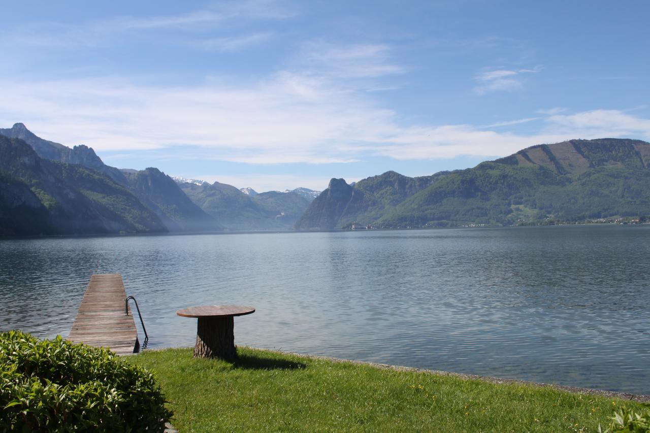 Seegasthof Hois'N Wirt - Hotel Mit Wellnessbereich Gmunden Ngoại thất bức ảnh
